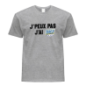 T-Shirt "j'peux pas" enfant