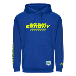Sweat capuche damier unisexe