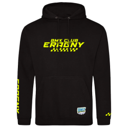 Sweat capuche damier unisexe