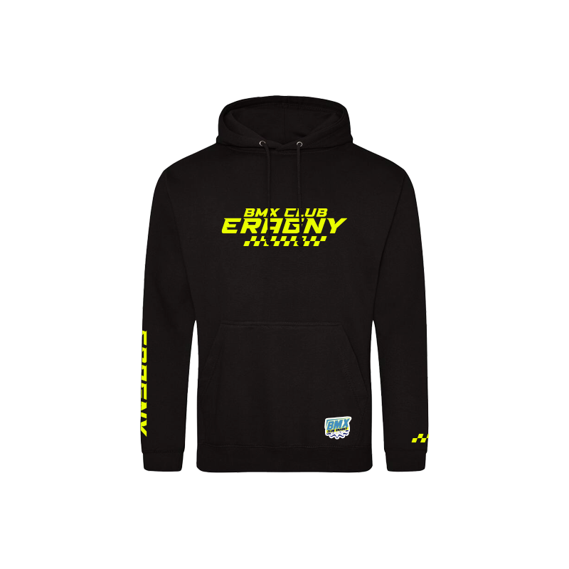 Sweat capuche damier unisexe