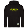 Sweat capuche damier unisexe