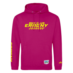 Sweat capuche damier unisexe
